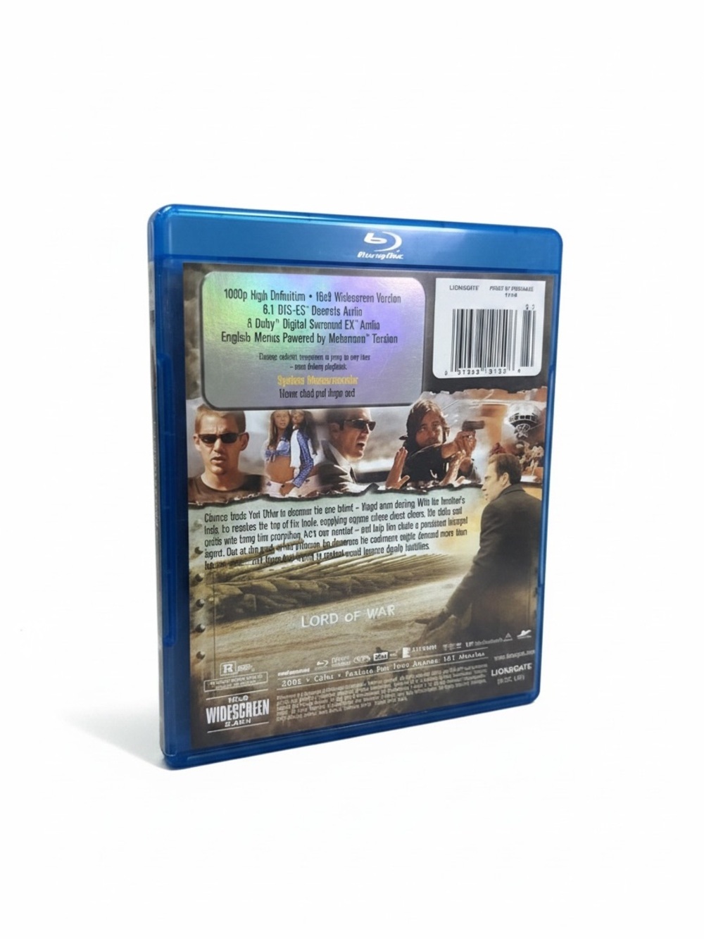 Lord of War Blu-ray Movie - Blue Case - Picture 4 of 4